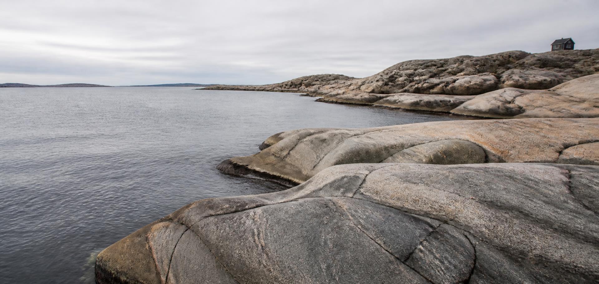 Granite coastline on the Swedish west coast
